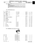 Previous Page - Master Parts Catalog 30 June 1952
