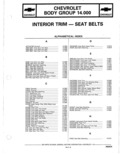 Previous Page - Parts Catalogue 10 September 1980