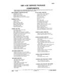 Previous Page - Chassis and Body Parts Catalog 21 July 1987