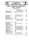 Previous Page - Parts and Illustration Catalog 32E June 1989