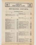 Next Page - Cadillac Parts and Accessories Catalog June 1991