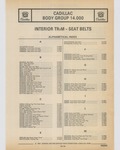 Next Page - Cadillac Parts and Accessories Catalog June 1991