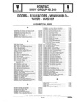Previous Page - Parts and Illustration Catalog 25W June 1993